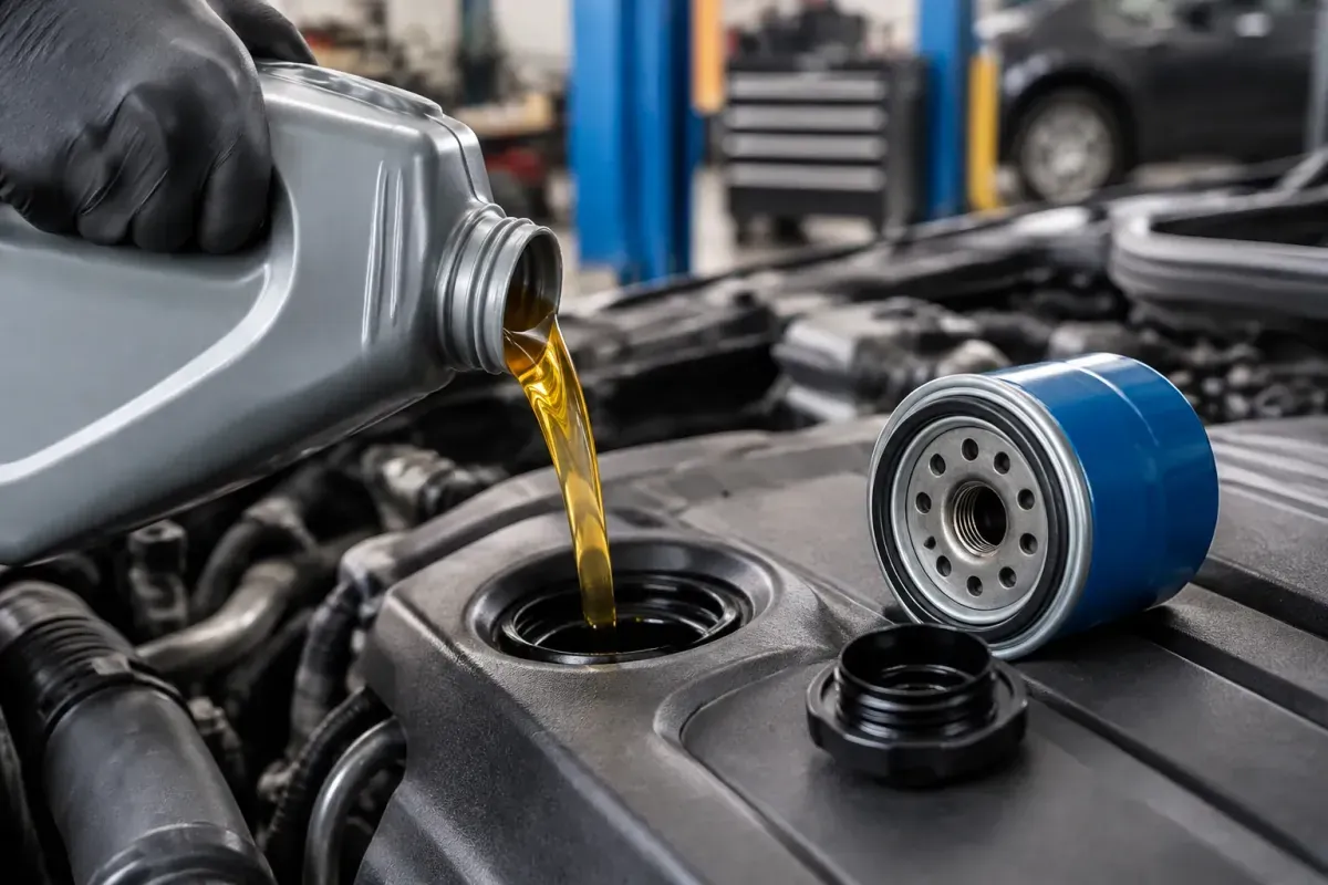 Oil Change at Seffner Auto Repair, Seffner, FL
